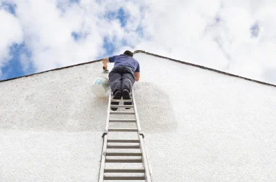 Peinture extérieure à Talcy — façades et ravalement